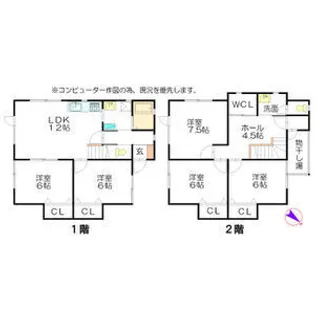 ハイツ6・1A【101号室】の間取り