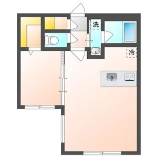 カレラ学園前【4階】の間取り