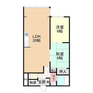 第一ヒラギシビル【4階】の間取り