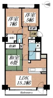 クリオ月寒公園壱番館【9階】の間取り