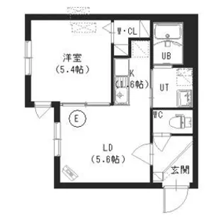 ホロムア美園【3階】の間取り