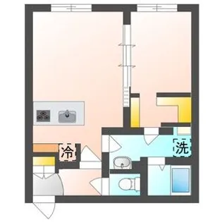 レブニーズ ザ・レジデンス 月寒中央【3階】の間取り