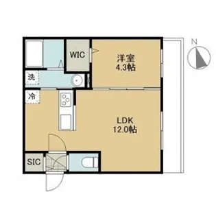 PARICI南平岸(パーリッシィ南平岸)【205号室】の間取り