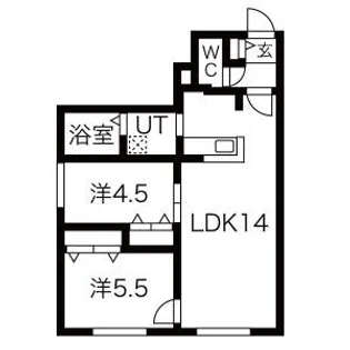 GRAND GRACE312【2階】の間取り