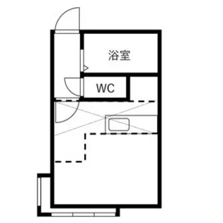 メルヘン平岸壱番館【201号室】の間取り