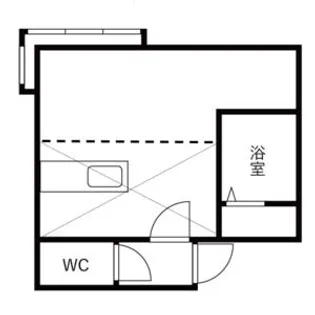 メルヘン平岸壱番館【204号室】の間取り