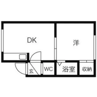 コーポヨシダB【103号室】の間取り