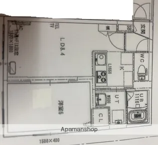 ロアジ美園【2階】の間取り