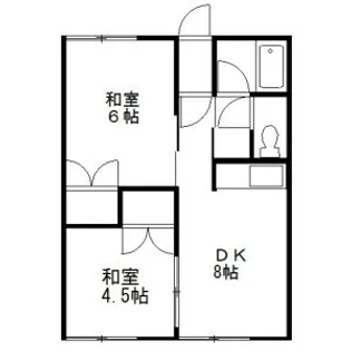 シティハイム栄通【00205号室】の間取り