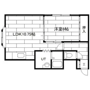 ルミエール上坂【3階】の間取り