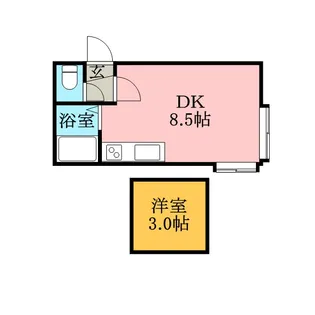 きらり豊平【2階】の間取り