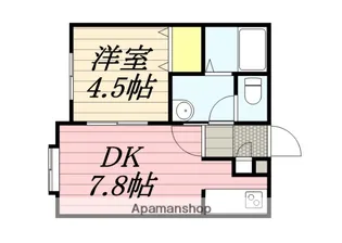 ルナ10【103号室】の間取り
