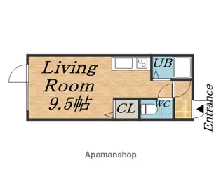 東札幌スカイハイツ【202号室】の間取り