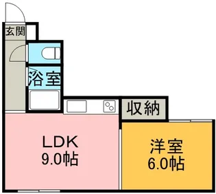 ノーブルハイム【405号室】の間取り