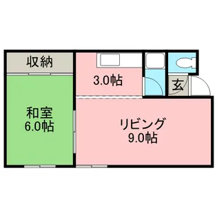 第2佐々木コーポ【1号室】の間取り