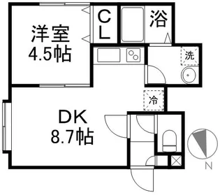 URIZUN APT.(うりずん)【101号室】の間取り
