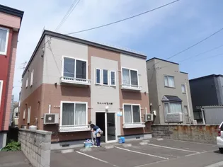 フルハウス八軒【1階】の外観