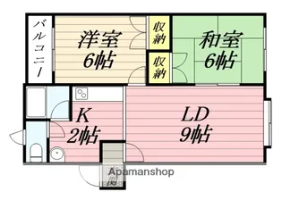 PLAZA IN SHINKAWA【207号室】の間取り