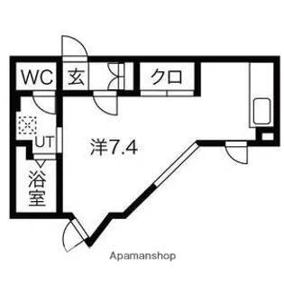 美川ハイツ7【202号室】の間取り