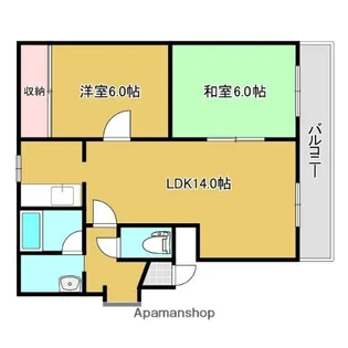 プレステージN31【4階】の間取り