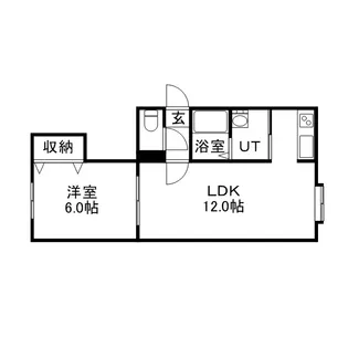 ベルツリーⅢ【B201号室】の間取り
