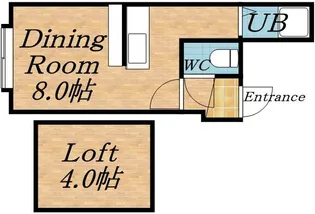 クローバー35【103号室】の間取り