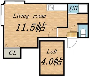麻生ガーデンヒルズ【203号室】の間取り