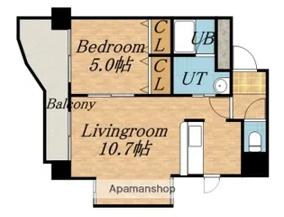 シャレオ当別弐番館【303号室】の間取り