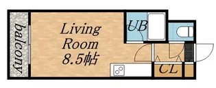 ジョイフル札幌【0602号室】の間取り