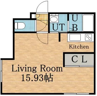 アーバンテラスN37【301号室】の間取り