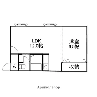 ロイアル麻生東【3階】の間取り