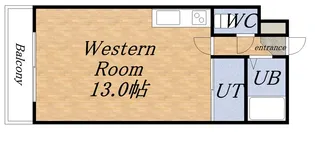 ホワイトパレス【407号室】の間取り