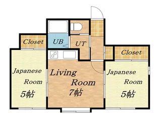 ラ・モード【201号室】の間取り