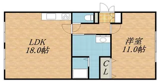 パストラル【401号室】の間取り
