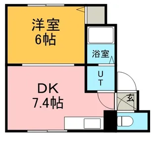 ミヤタハイツ【5階】の間取り