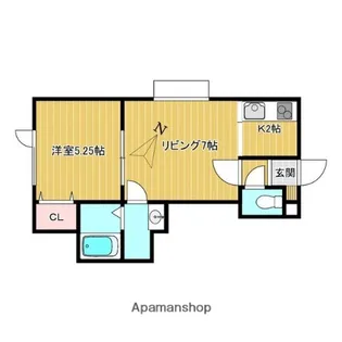 コンフィーネ【3階】の間取り