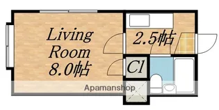 セサミハウスN30【401号室】の間取り