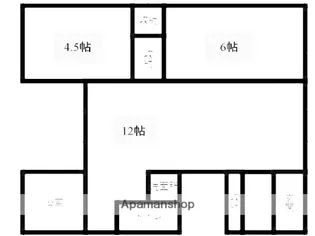 スリーセブンスリー【2階】の間取り