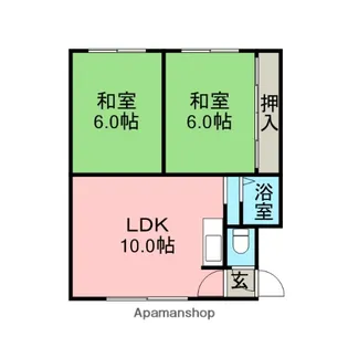 コーポ柴田【3階】の間取り