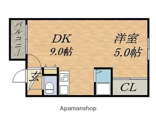カサデューク北32条【2階】の間取り