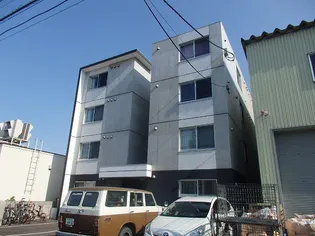 ベルメゾン北20【1階】の外観