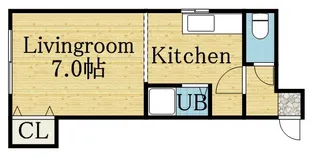 グランデージN41【203号室】の間取り