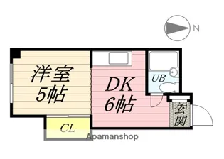 メイゾン麻生【2階】の間取り
