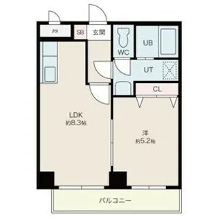 マンション樹林【305号室】の間取り