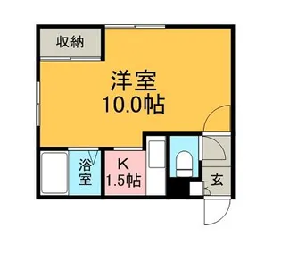 エルマーノN23【2階】の間取り