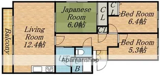 ゼストN39【105号室】の間取り