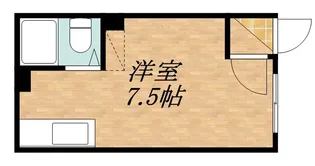 エクセルクラーク教育大前【203号室】の間取り