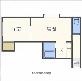 ハイツプラハ【3階】の間取り