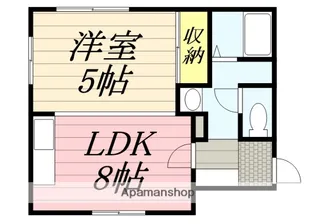 ウィスタリア25【303号室】の間取り