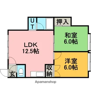 メゾンMY【1階】の間取り